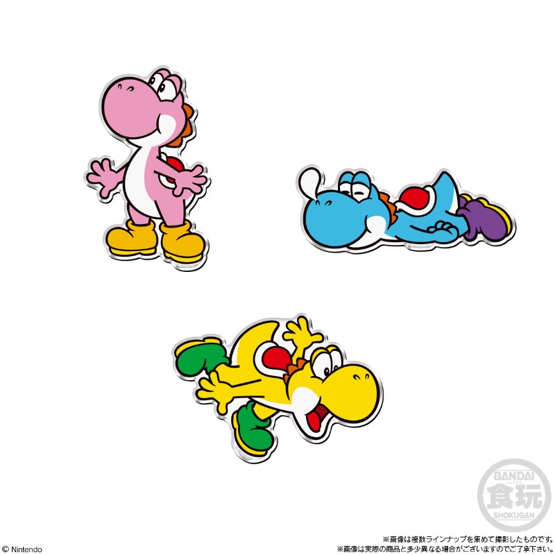 Super Mario Chara Magnets Vol 2 6cm Asst 14pcs